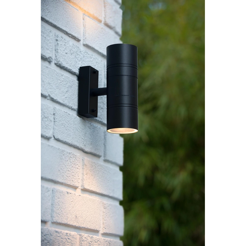 Wandspot Arne-Led up en down zwart