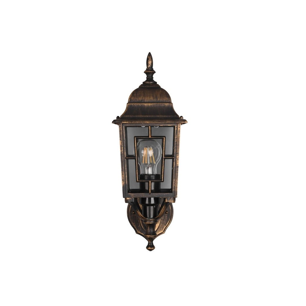 Klassieke wandlamp Volturno antiek bruin Trio 4017807543575