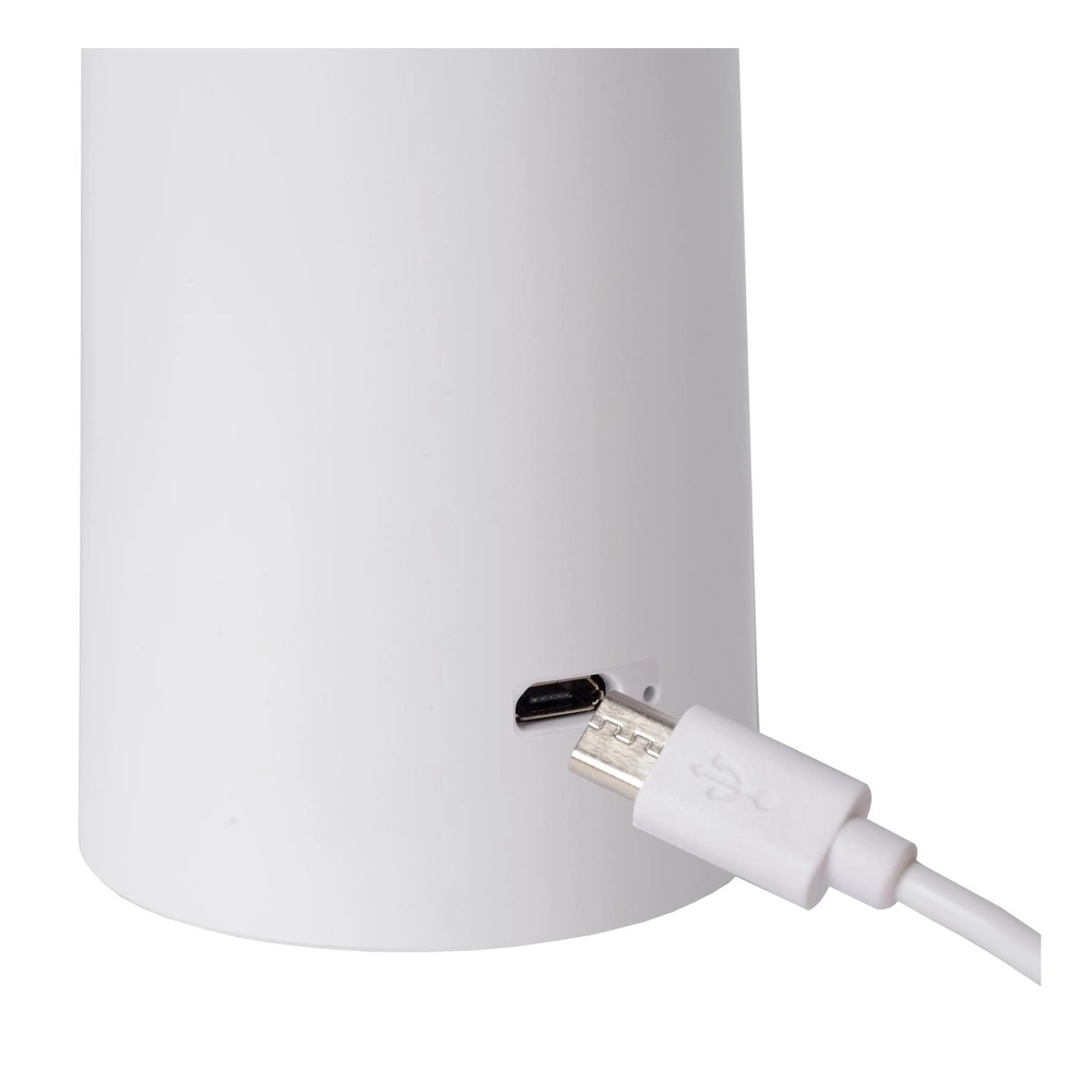 Oplaadbare tafellamp Jive IP44 wit lichtkleur instelbaar Lucide 5411212021977