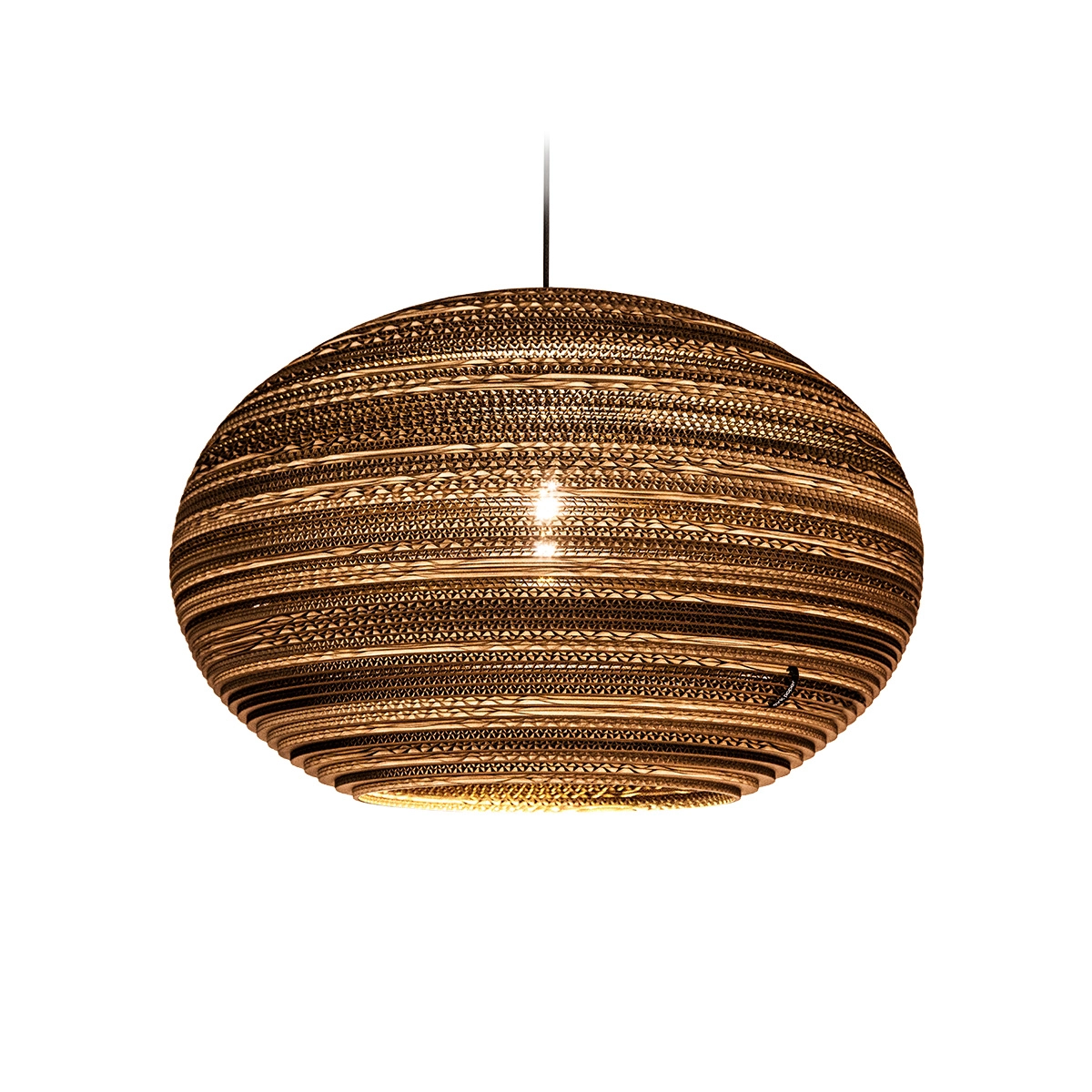 Lazy 640 kartonnen hanglamp Ø 64cm