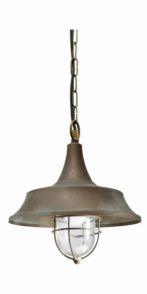 Messing hanglamp Atelier S - ketting Lyora