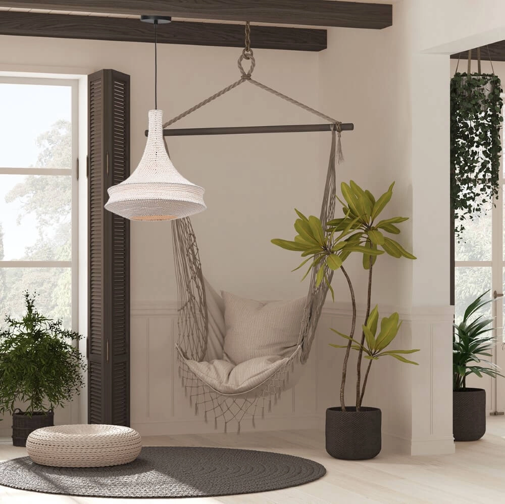 Hanglamp Marrakesch wit Ø 60cm Steinhauer 8712746161526