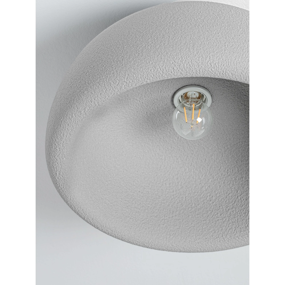 Moderne plafondlamp Davo grijs Ø 43cm Lyora 5212017495723