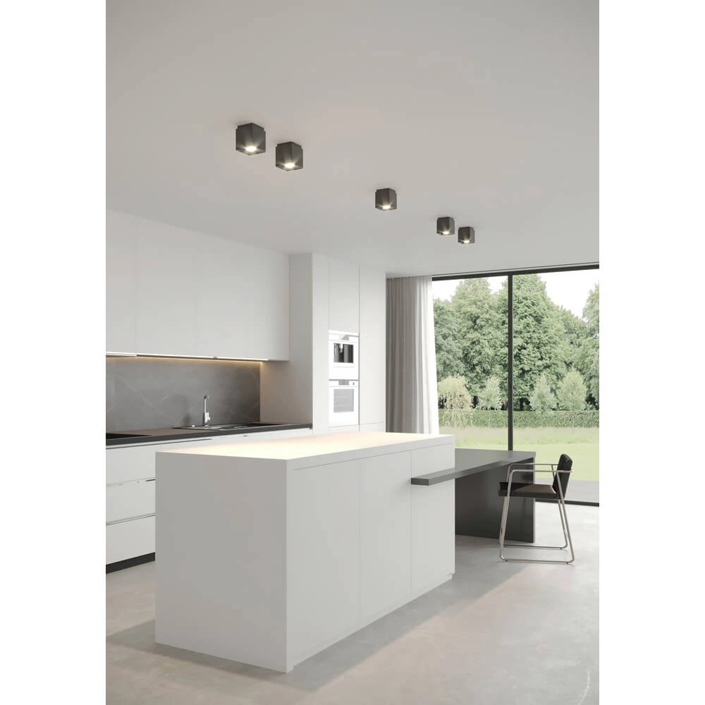 Opbouwspot Ethan zwart enkel Nordlux 5704924007040