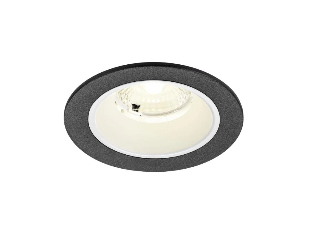 Inbouwspot Numinos S zwart/wit 4000K - 40gr