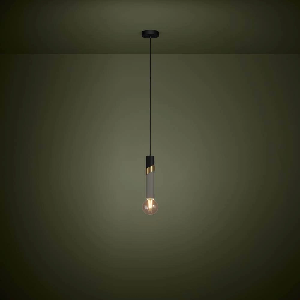 Strakke pendel Cedral zwart met goud Stars of Light 9002759399351