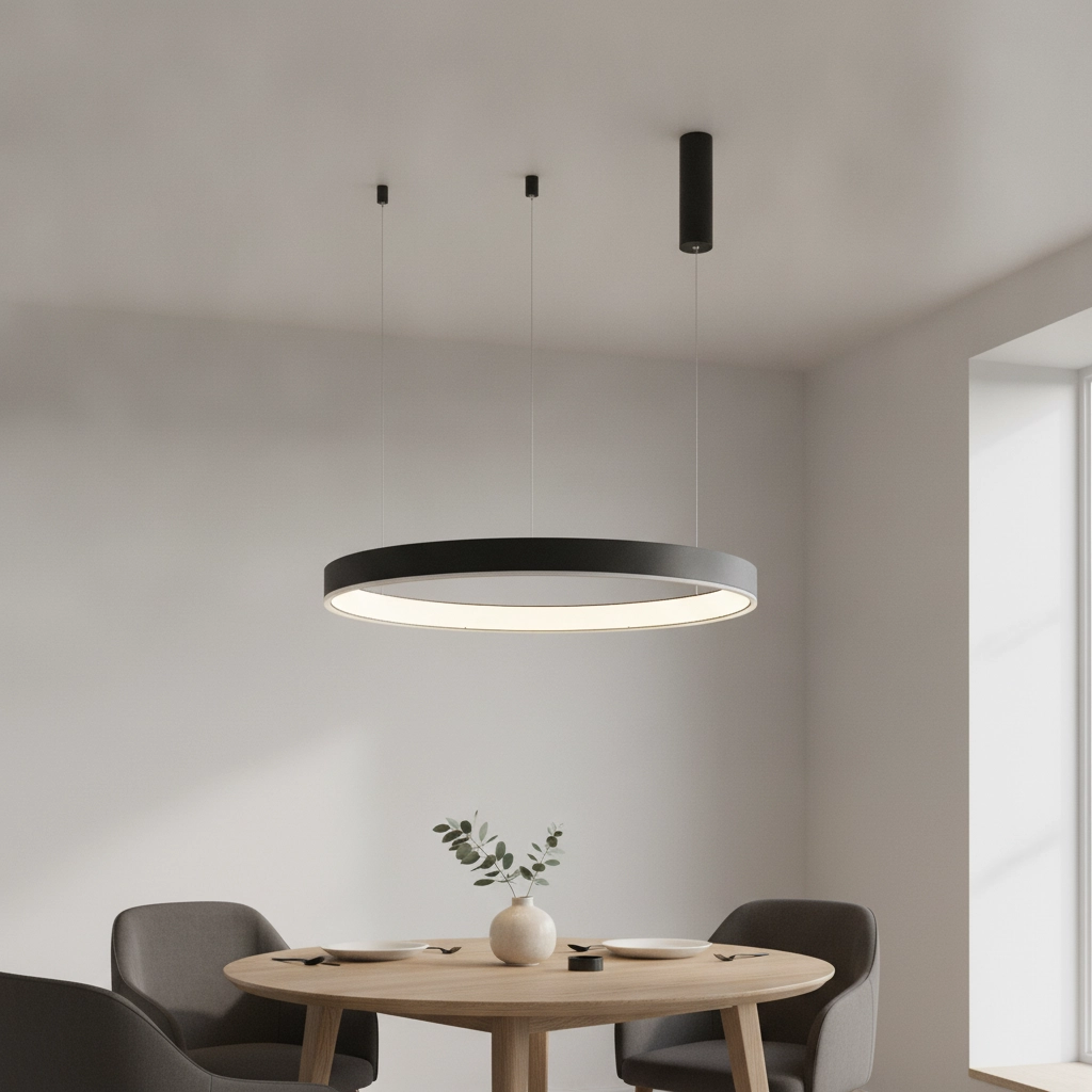 Hanglamp Motif zwart Ø 80cm 2700-6500K