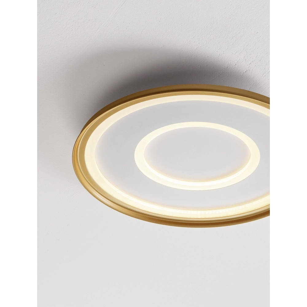 Plafondlamp Figin goud Ø 50cm Lyora 5212017465818