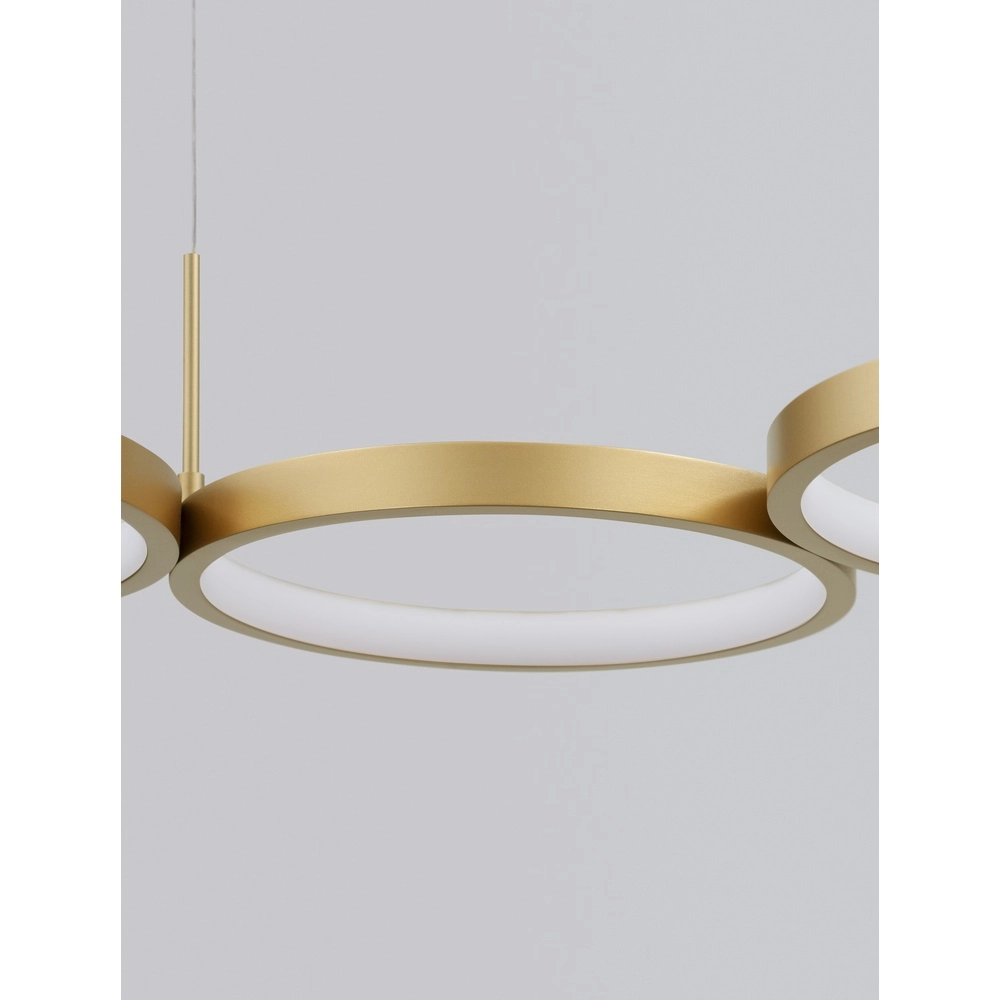 Moderne hanglamp Magnus goud 84cm Lyora 5212017433190