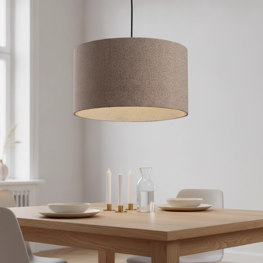 Hanglamp Syrin koffie bruin
