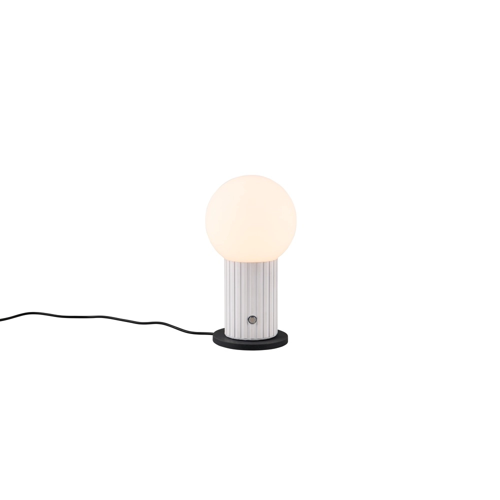 Oplaadbare tafellamp Tauris wit Trio 4017807643497