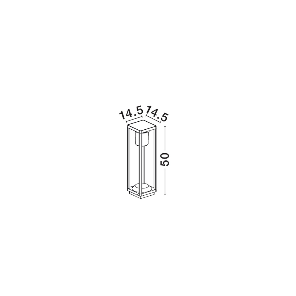 Solar tuinlamp Loveto antraciet Lyora 5212017425485