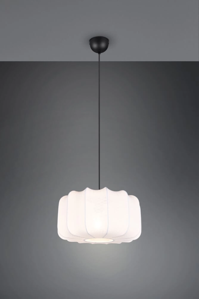 Witte design hanglamp Madleine Ø 40cm Trio 4017807638226