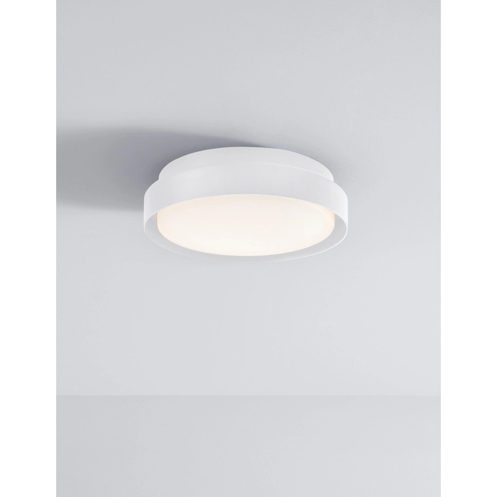 Plafondlamp Oliver Ø 27cm wit Lyora 5212017428165