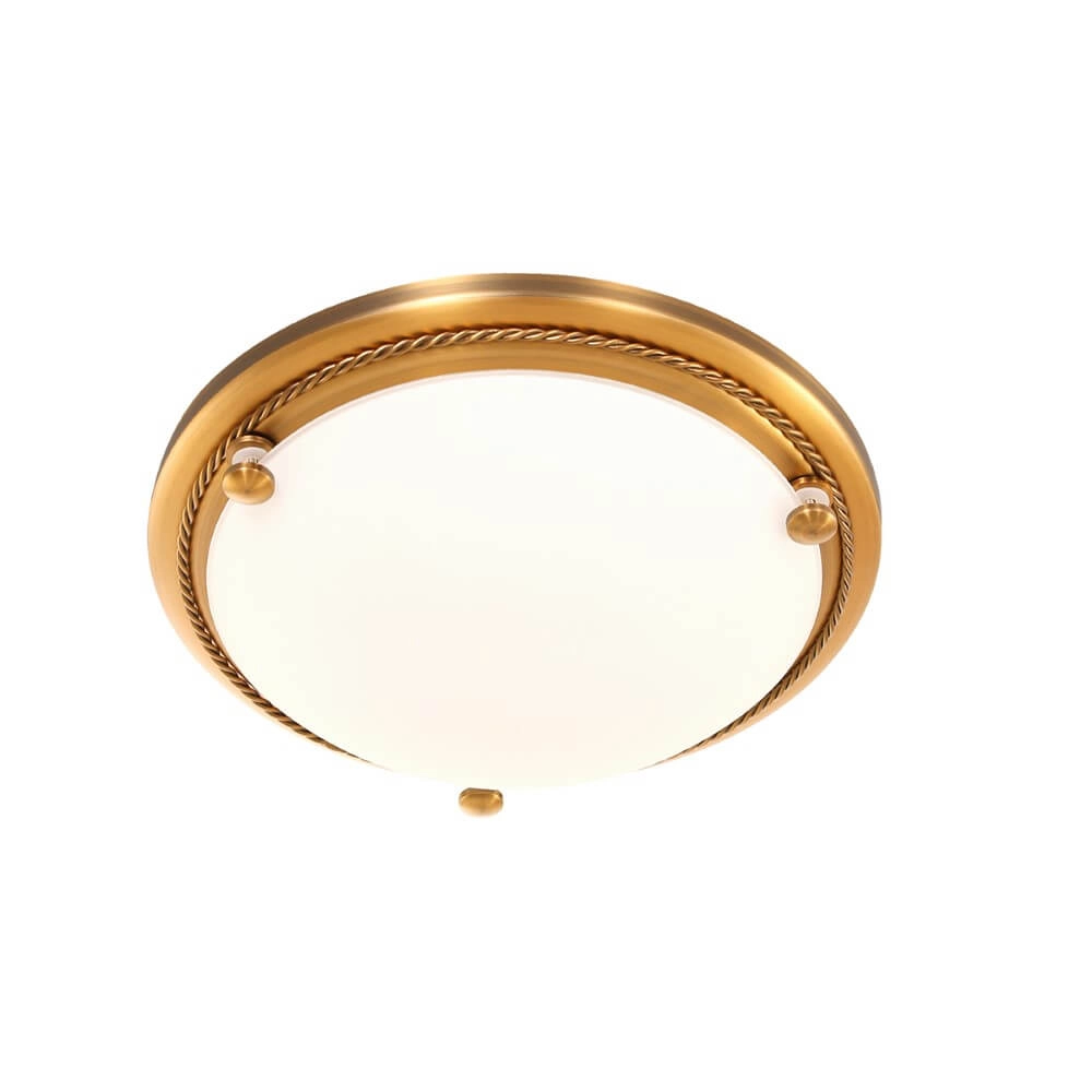 Plafonierre Ceiling and Wall of wandlamp 30cm bronsbruin Steinhauer 8712746023077