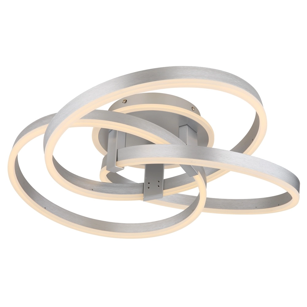 RVS plafondlamp Herwig design Globo 9007371458448
