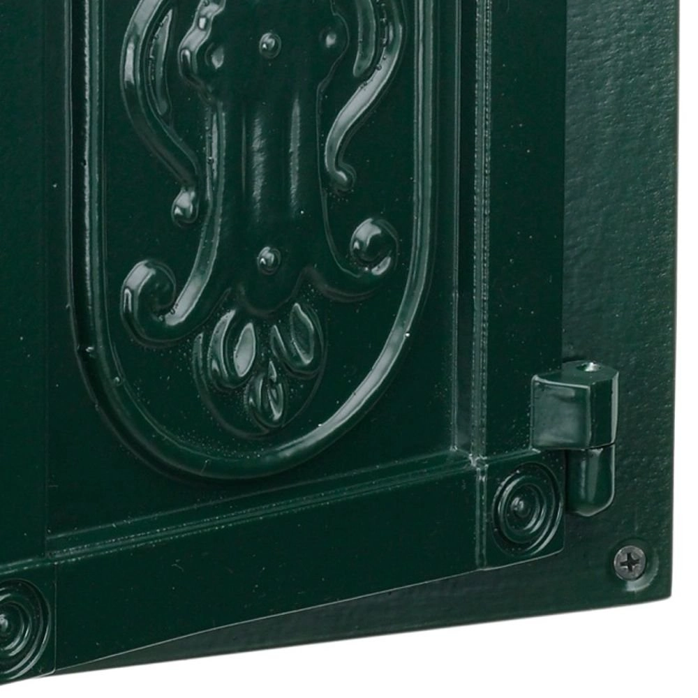 Brievenbusdeur in Frame zwart KS Verlichting 8714732171144