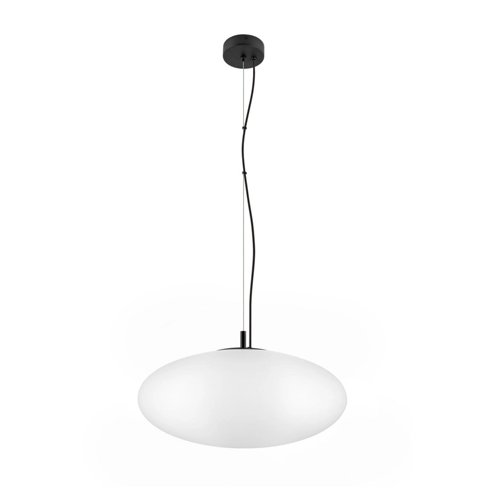 Hanglamp Olypso zwart Ø 50cm SLV 4024163316095