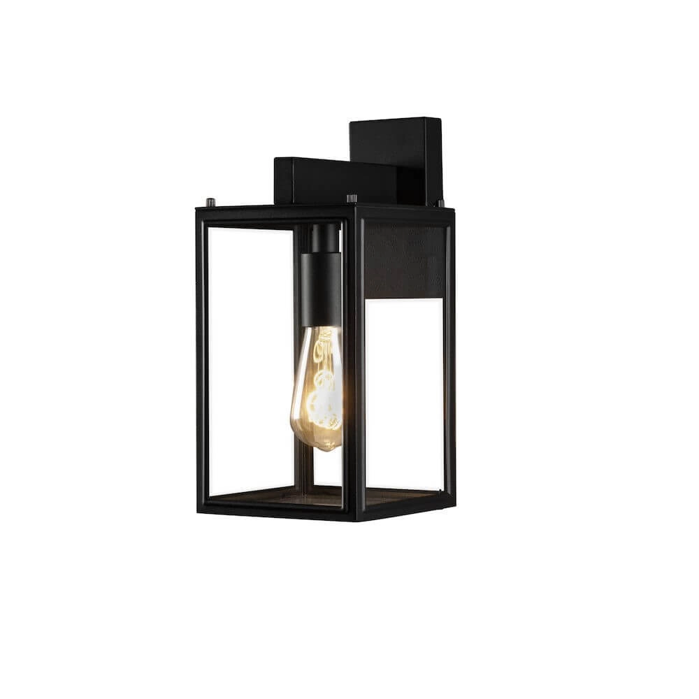 Zwarte buitenlamp Carpi