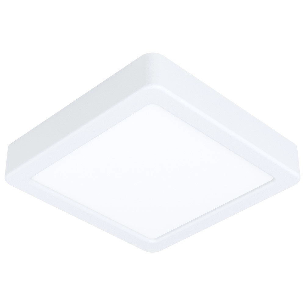 Vierkante plafondlamp Fueva 5 16cm 4000K wit Vierkante plafondlamp Fueva 5 16cm 4000K wit