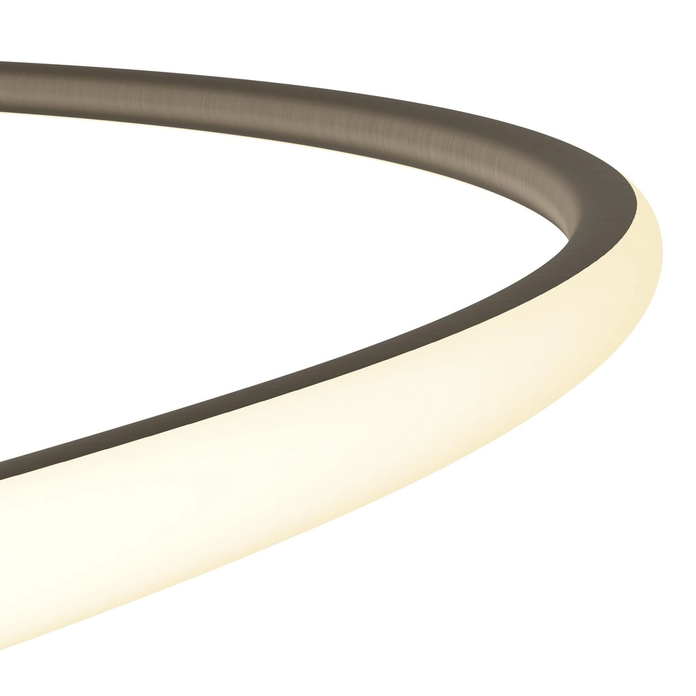Moderne hanglamp Racale Ø 58cm brons Eglo 9008606391400