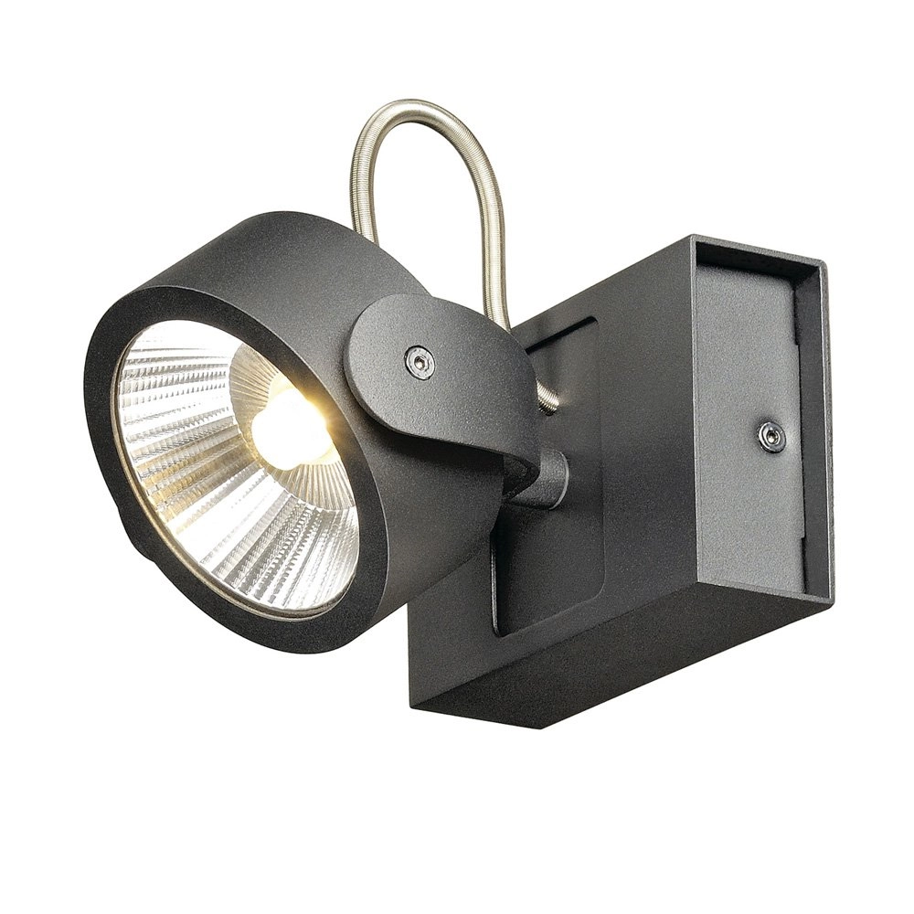 Richtbare spot Kalu Led 13cm - 17w - 3000K zwart