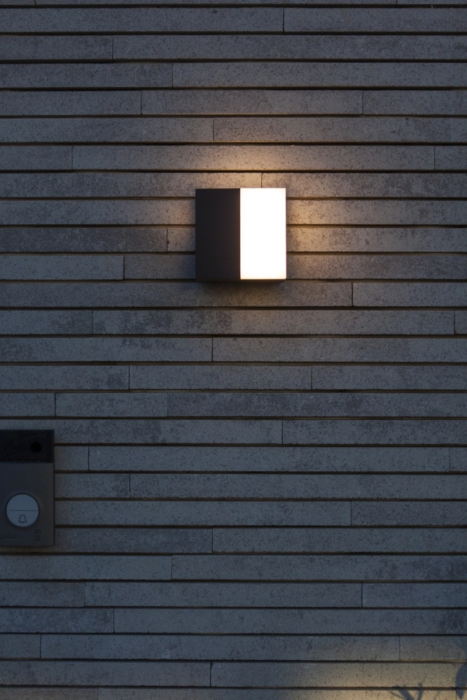 Wandlamp Domino design grijs