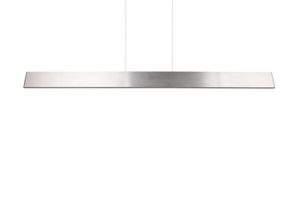 Led kantoor hanglamp Galway 150cm - RVS Trio 4017807616675
