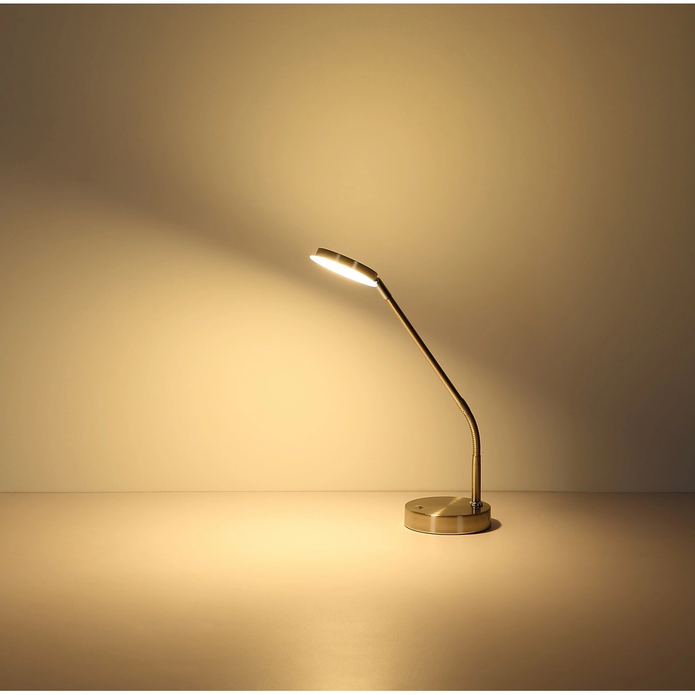 Bureaulamp Silvio nikkel Globo 9007371589166