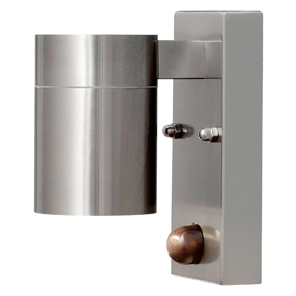 Wandspot Modena Downlight RVS met bewegingsmelder Wandspot Modena Downlight RVS met bewegingsmelder