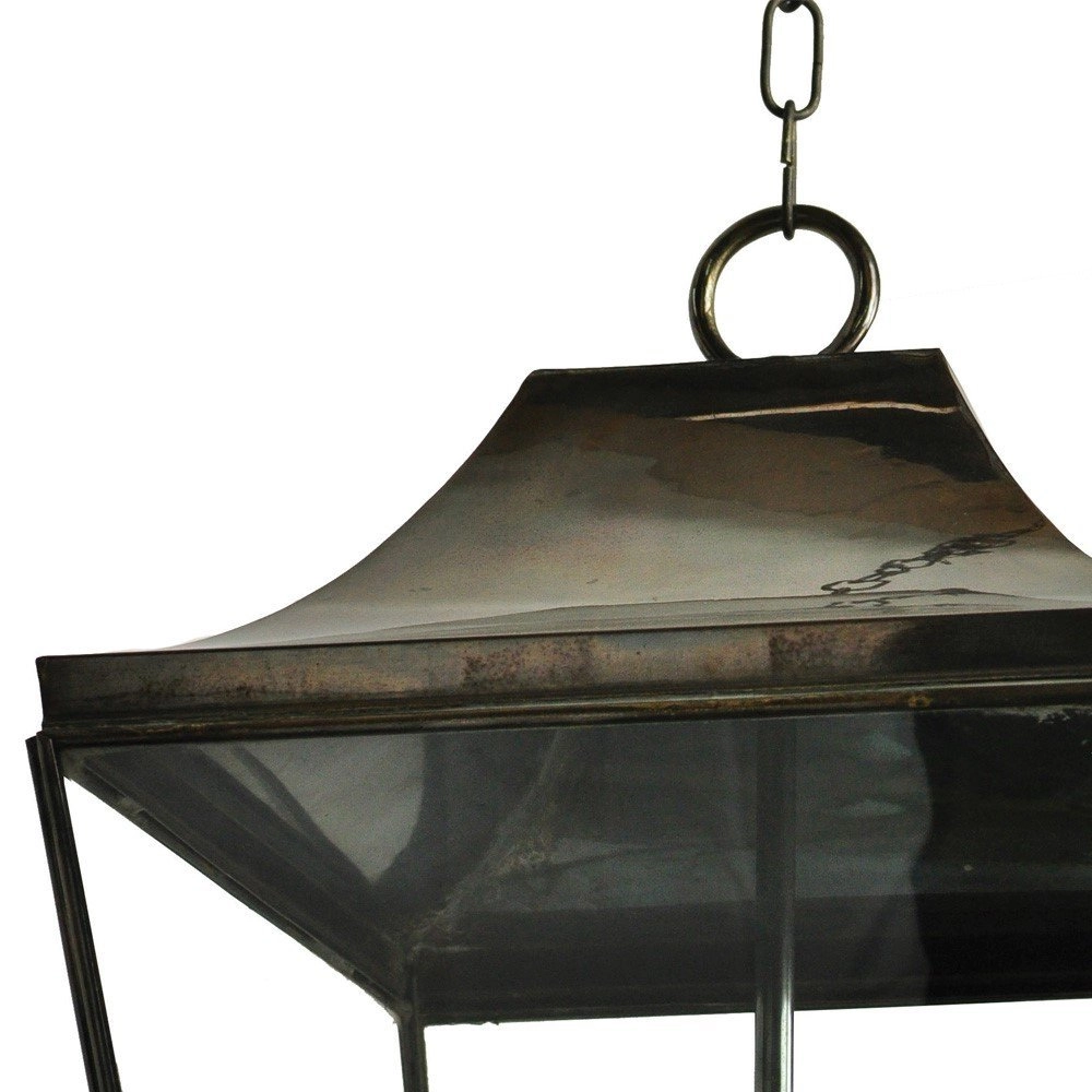 Landelijke hanglamp Knightbridge 4-lichts 63cm - antiek koper (ANT) Limehouse