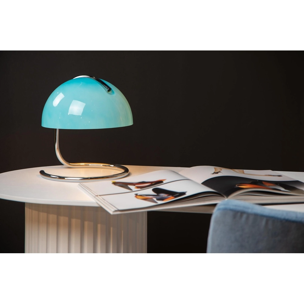 Klassieke tafellamp Cato blauw Lucide 5411212460868