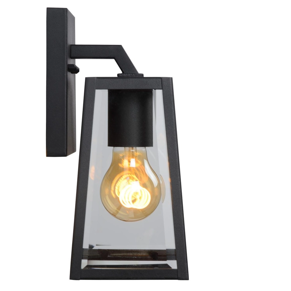Zwarte wandlamp Matslot design Lucide 5411212290397