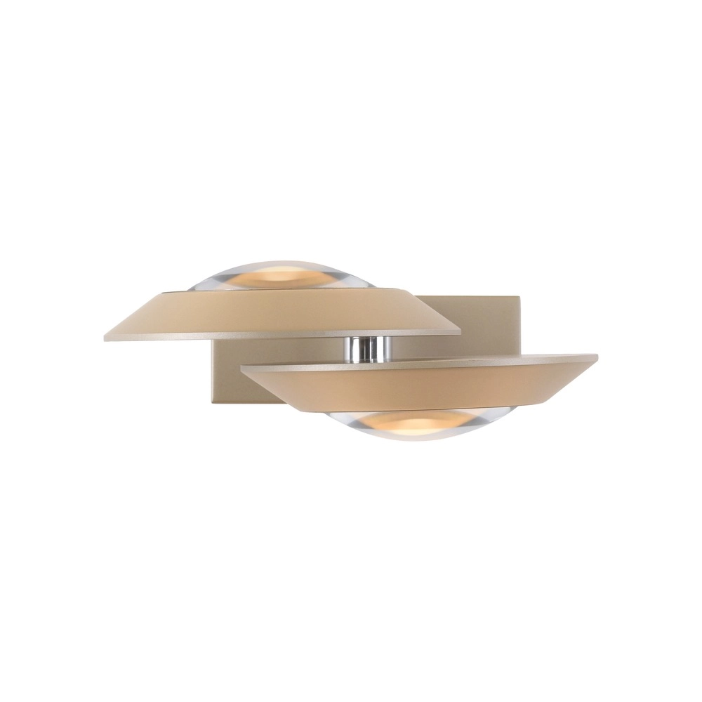 2L led wandlamp Pure Oculis bronce Paul Neuhaus 4012248397039