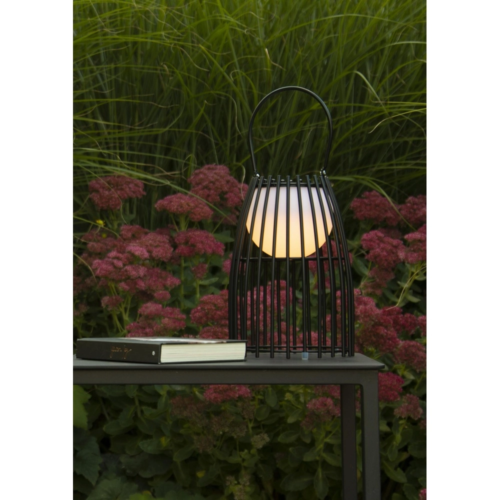 Oplaadbare tafellamp Fjara zwart Lucide 5411212061355