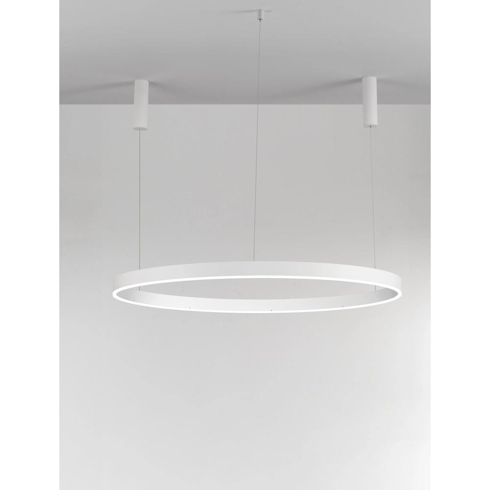 Hanglamp Motif wit Ø 120cm 3000K Hanglamp Motif wit Ø 120cm 3000K