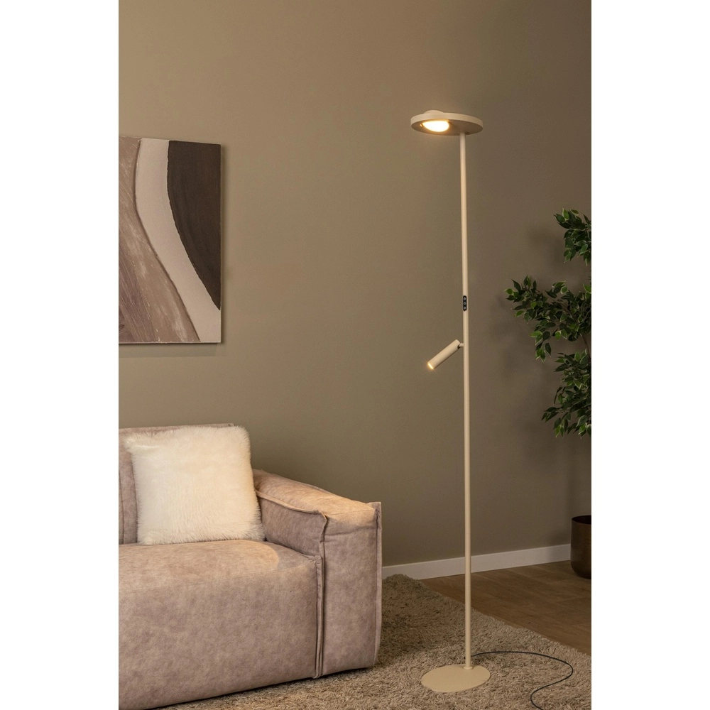 Leeslamp Ortolan zand bruin Lucide 5411212032270