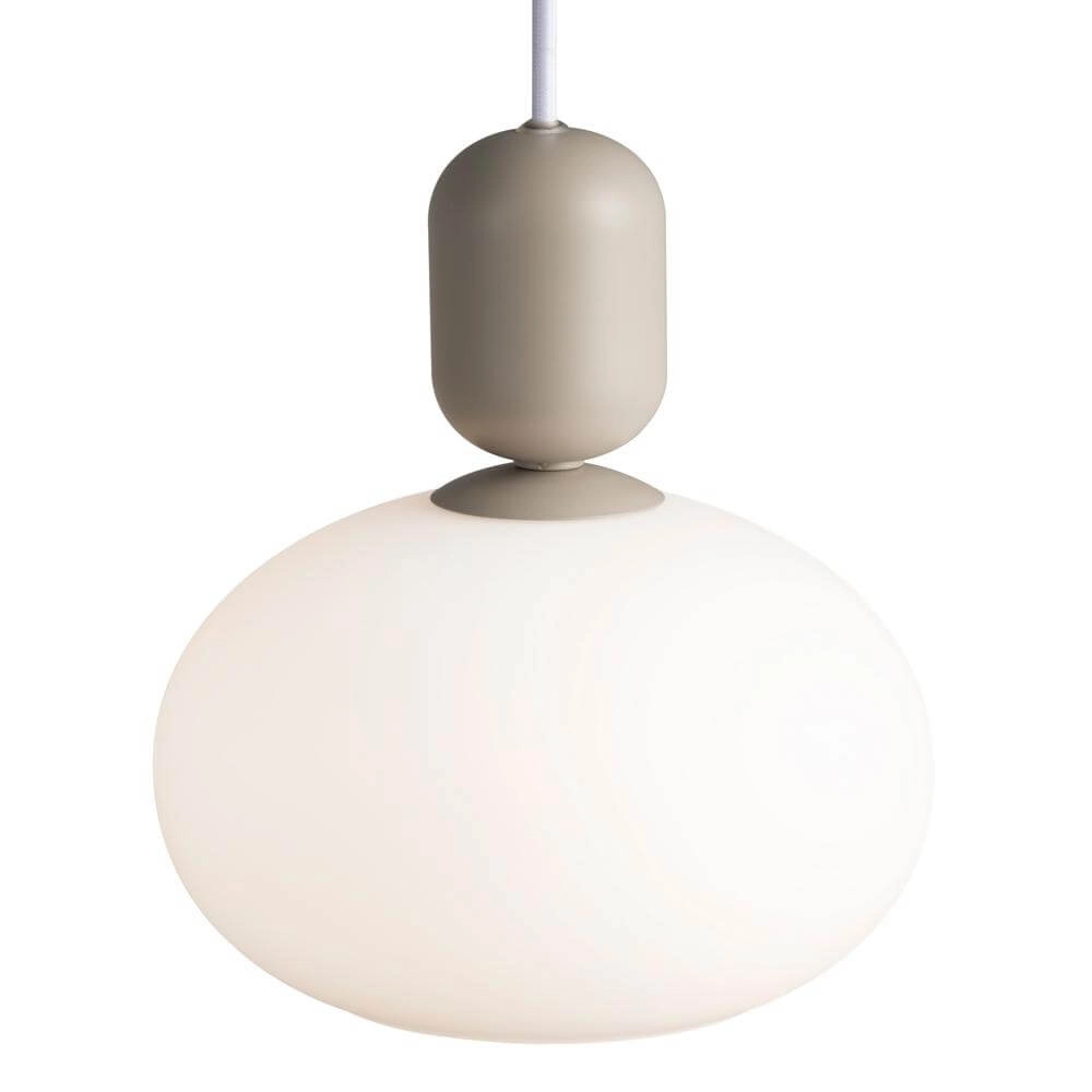 Hanglamp Notti grijs met wit Nordlux 5704924001796