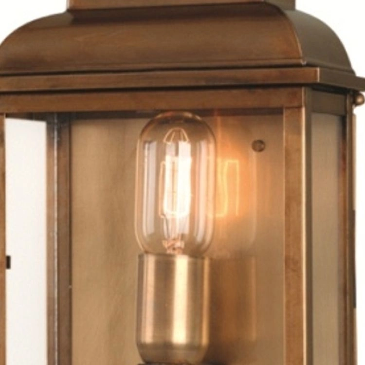 Nostalgische buitenlamp Old England 28cm koper Franssen 5024005507901