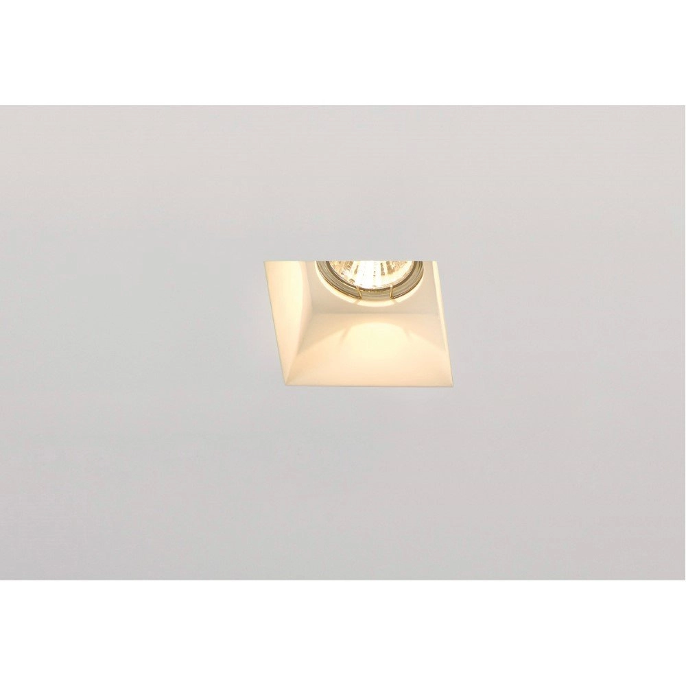 Inbouwspot Plastra GU10 13cm wit SLV 4024163160629