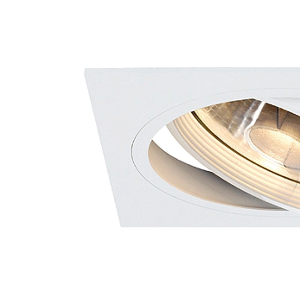Inbouwspot New Tria ES111 1 Square 16,5cm wit SLV 4024163101806