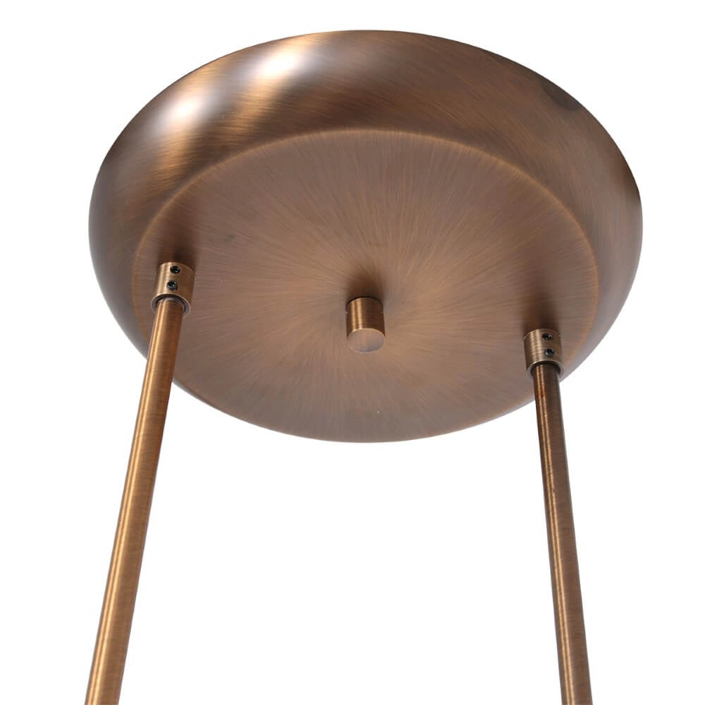 Klassieke hanglamp Souvereign classic 4-lichts bronsbruin Steinhauer 8712746133653