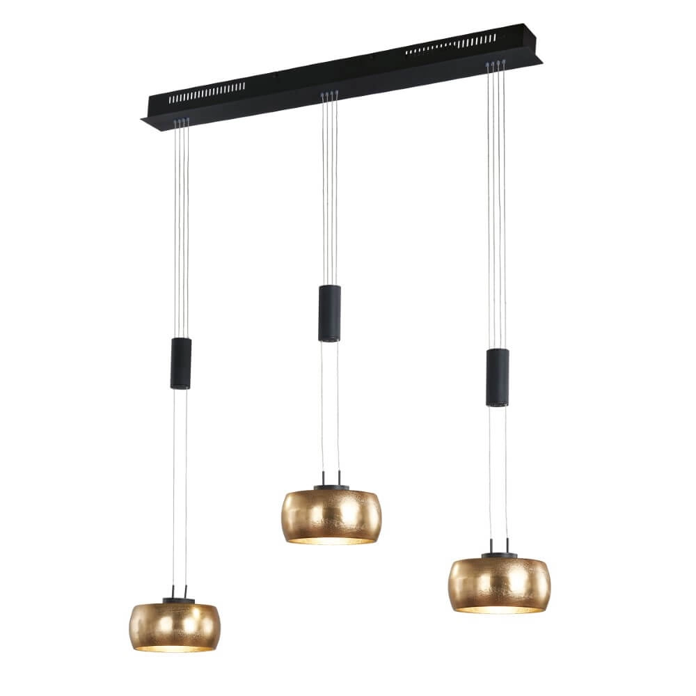 3-lichts hanglamp Colette