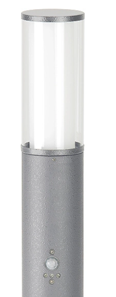 Staande buitenlamp met sensor Rod grijs Albert 4007235920703