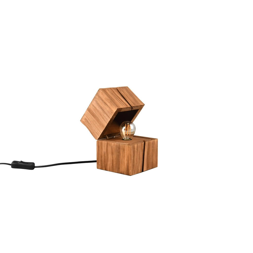 Tafellampje Treasure hout Trio 4017807599985