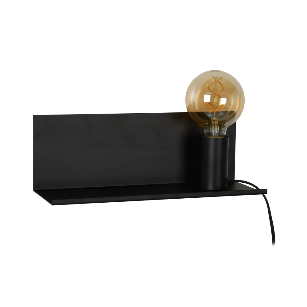 Bedlampje Sebo zwart