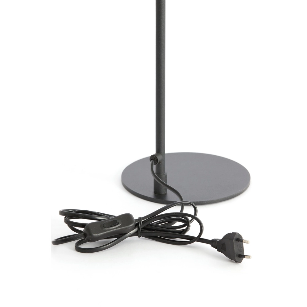 Zwarte bureaulamp Salomo Light & Living 8717807190491