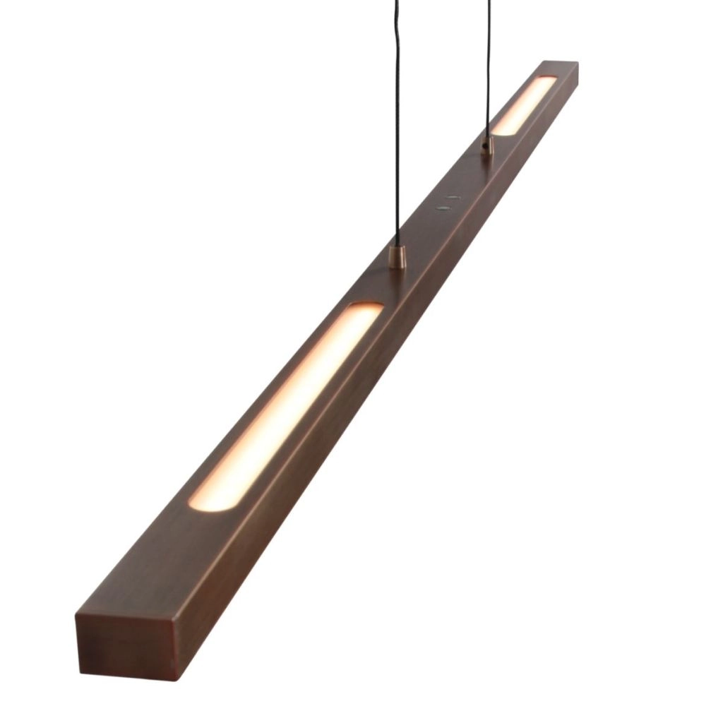 Moderne hanglamp Bande 114cm brons Steinhauer 8712746180947