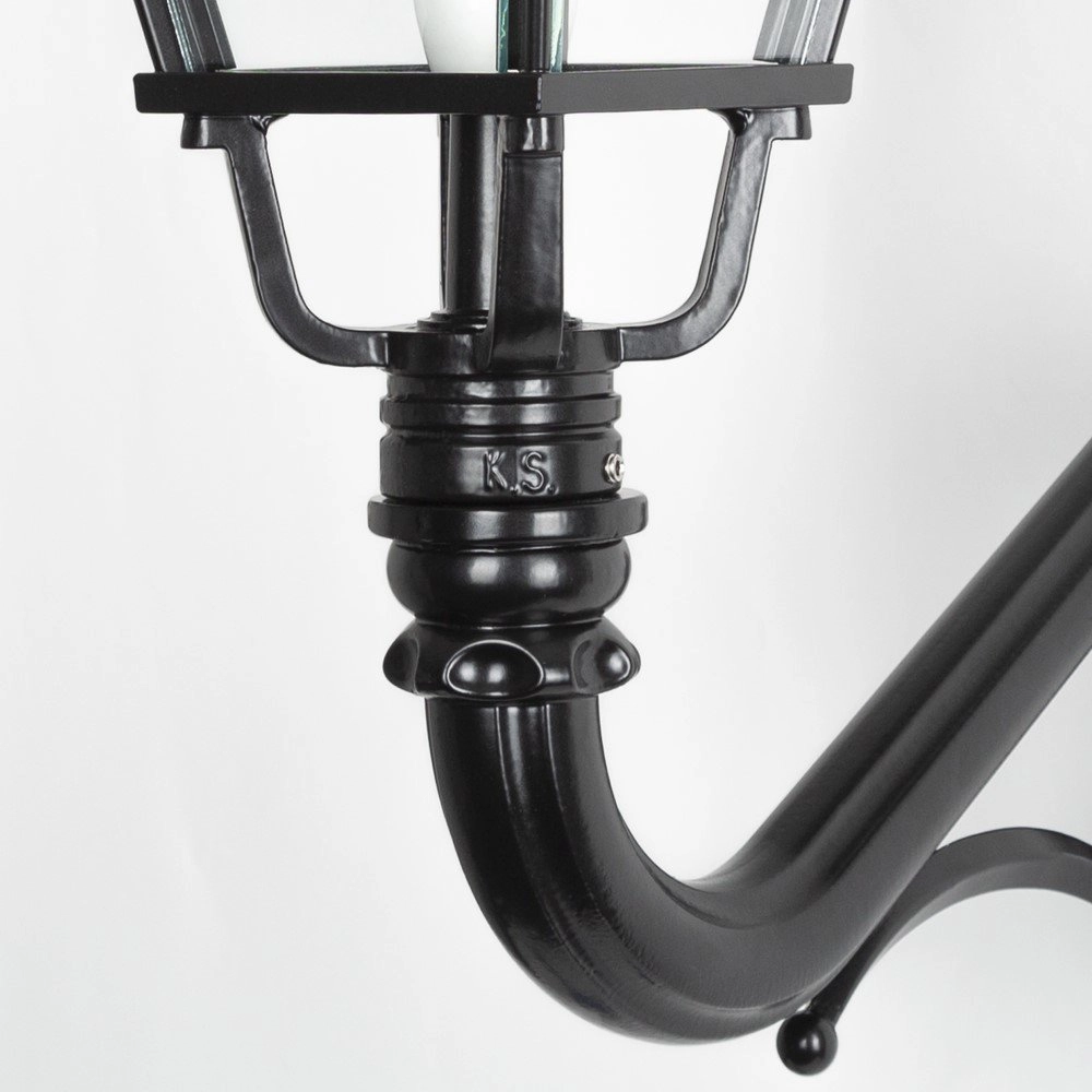 Oudhollandse muurlamp Napoli zwart KS Verlichting 8714732573344