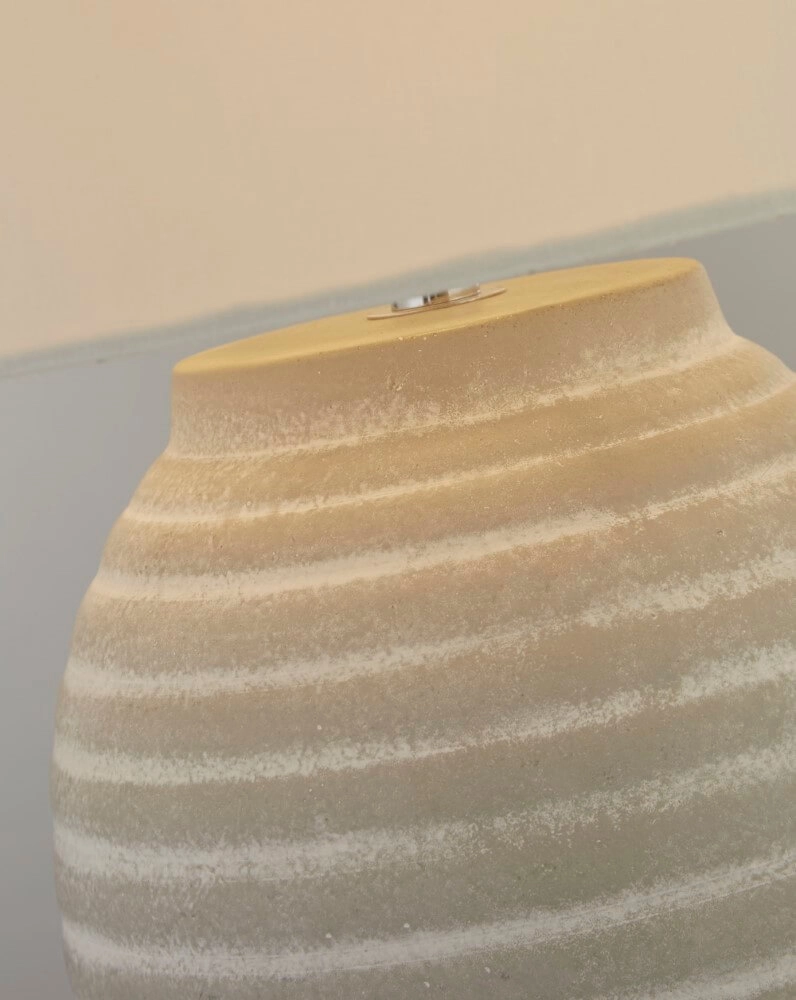 Schemerlamp Tablu crème Searchlight 5053423248578